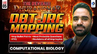 Computational Biology | DBT JFR Mapping | Lec-5 | IFAS