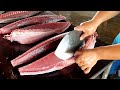How to Fillet Bigeye Tuna in Taiwan