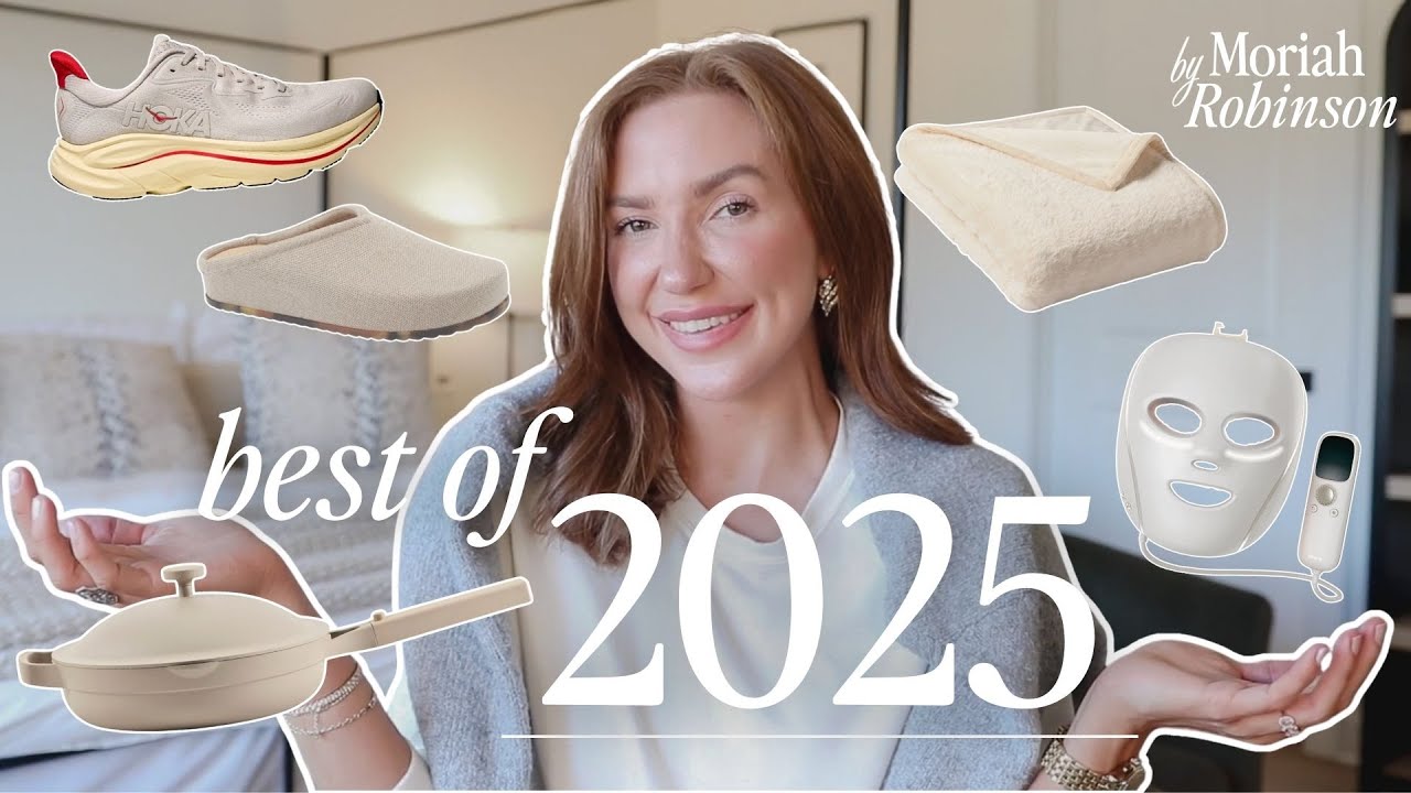 BEST OF 2025 | Yearly Favorites Video | EVERYTHING I loved (that'll i ...