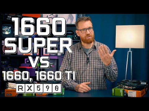 GDDR5 VS GDDR6 на примере GTX 1660 Super и 1660. Также в тесте 1660 Ti и AMD RX 590