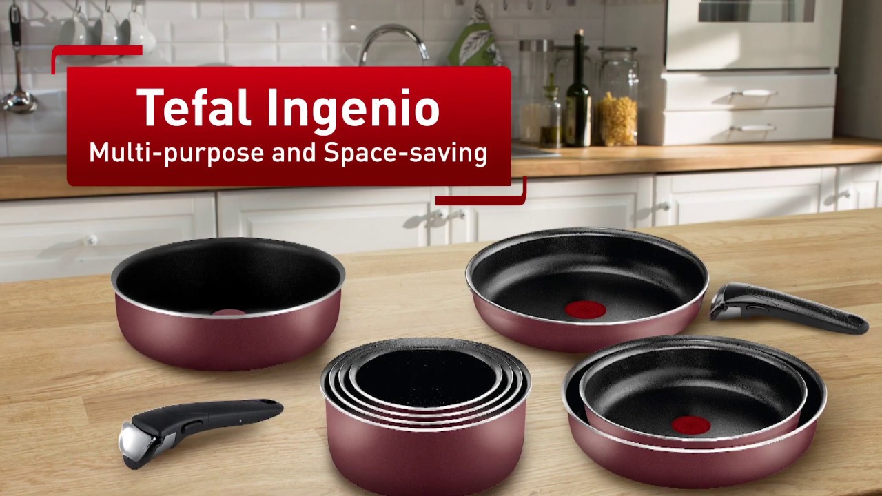 Tefal Ingenio - Easy to wash and store! 