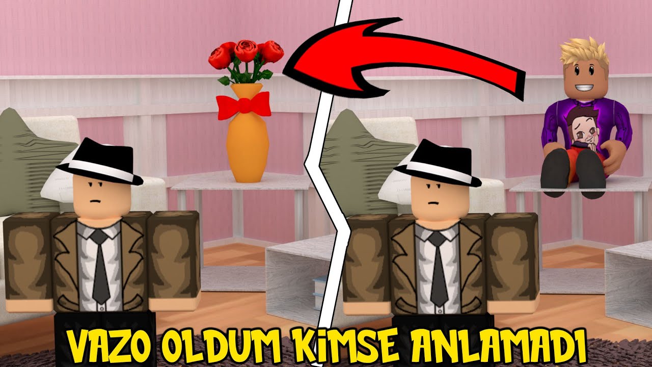 Vazo Oldum Kimse Anlamadı | Roblox Saklambaç