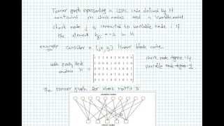 LDPC Tanner Graph