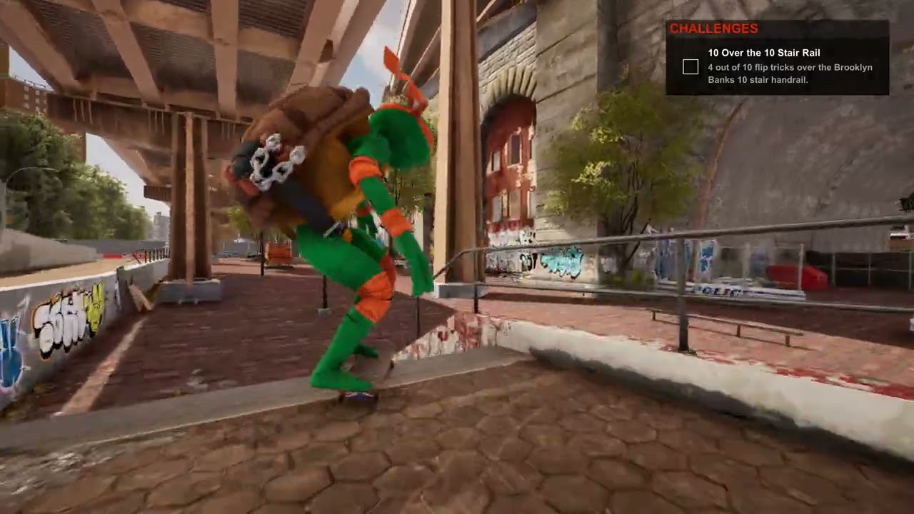 Session Daily challenge: 10 Over the 10 Stair Rail