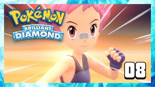 MAYLENE THE FIGHTING TYPE GYM LEADER, MONFERNO TO INFERNAPE?! [Pokemon Brilliant Diamond - Part 8]