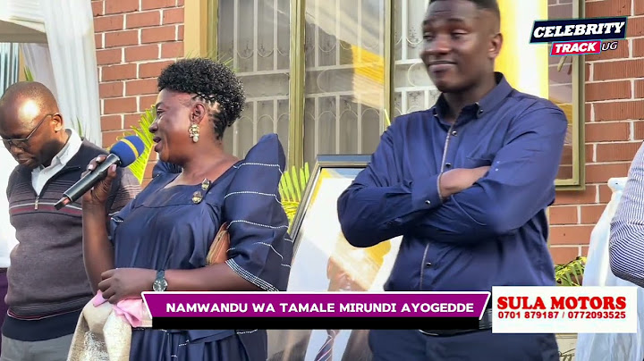 Namwandu wa #Tamale Mirundi maama wa Mirundi Junior amaziga gamuyisemu Bambi