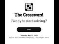 The New York Times Crossword 21/05/2026