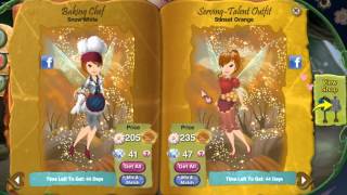 Pixie Hollow: New Outifts at Cassie's Costume Shop โฅ