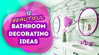 Bathroom Decorating Items 💖 12 Glam Bathroom Decorating Ideas on a Budget!
