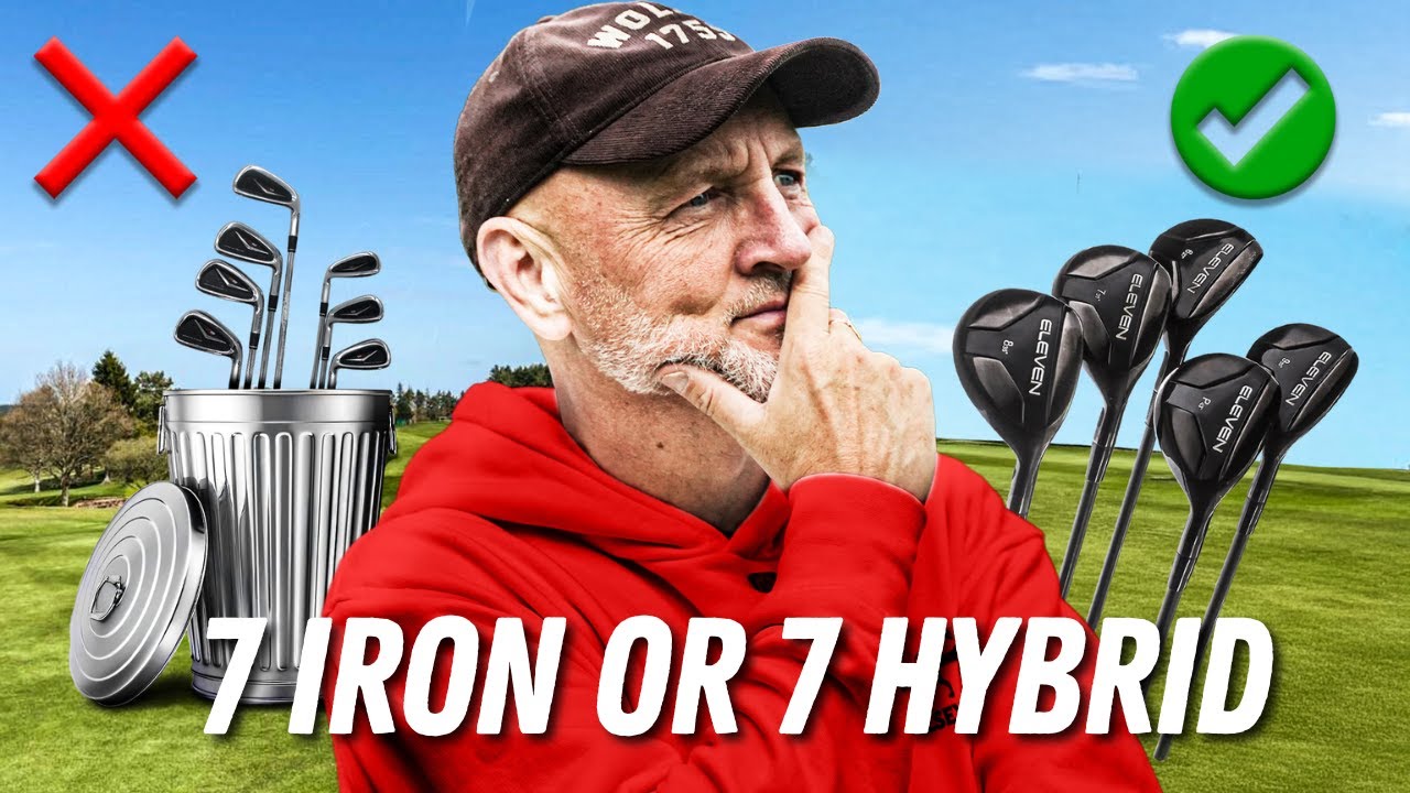 7 iron v 7 hybrid - On course test