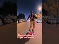 Night time skating