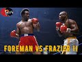 George foreman vs joe frazier ii highlights elterribleproduction