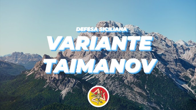 Videoaula Defesa Siciliana: Variante Taimanov - Parte 1 (MI Evandro  Barbosa) 