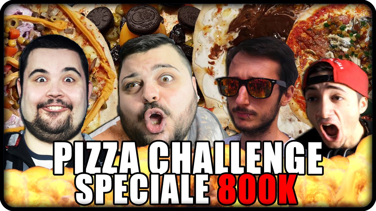 Pizza Challenge Epico : Speciale 800k !!!