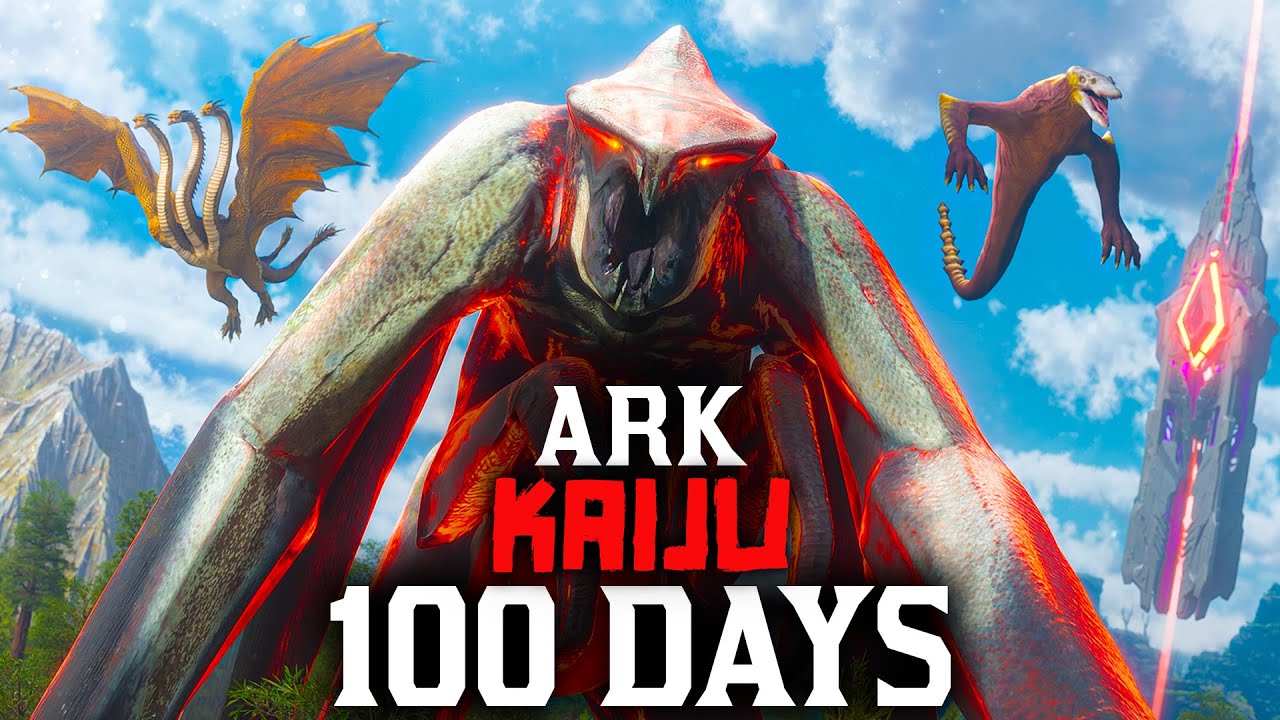 I Spent 100 Days in Kaiju Ark Ascended... Here's What Happened
