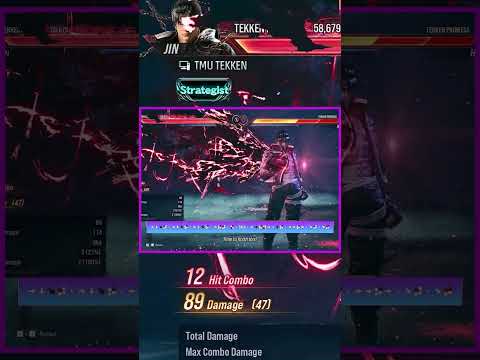 Tekken 8 Jin Kazama's electrics has small damage