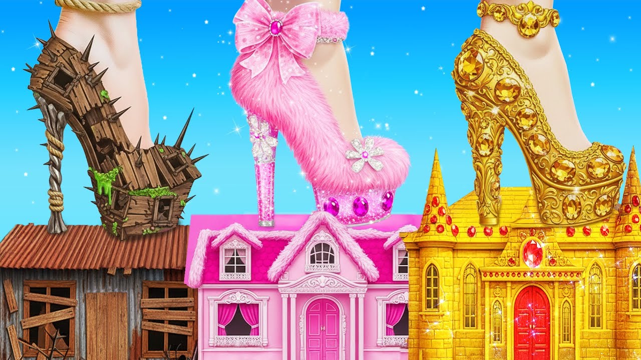 リッチ vs ブローク ルームメイクオーバーバトル！すごいアイデア＆面白いシチュエーション | Hana Teens Japanese