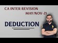 CA INTER Revision MAY/NOV-21 Part- 10