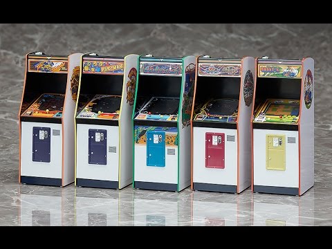 Namco Arcade Game Machine Collection Galaxian 1//12 scale FREEing