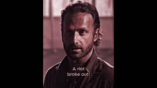 Rick Talks To Prisoners 🤯 | The Walking Dead S3.E2 | #shorts
