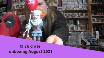 Click crates unboxing August 2021
