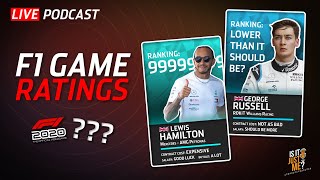 F1 Game Driver Ratings | Is It Just Me? Live Podcast