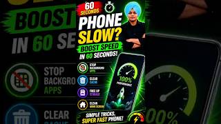 ⚡ Phone Slow? Boost Speed in 60 Seconds! 🚀🔥@aitechhub2.0 #techtips #mobile