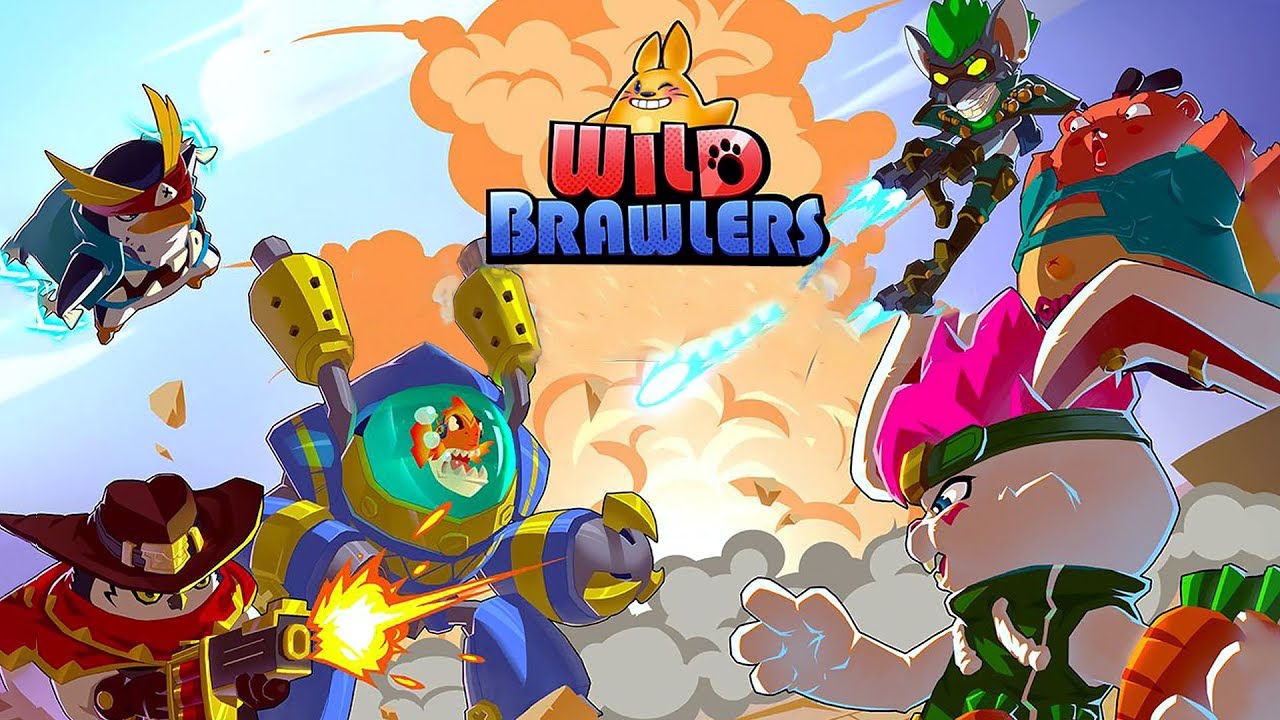 Wild Brawlers Gameplay. Brawls Stars with Battle Royale YouTube