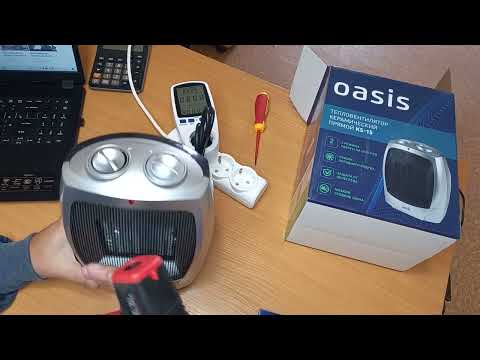 Обзор керамического обогревателя тепловентилятора Oasis