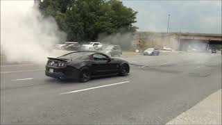 Burnout Shelby GT500 Cobra