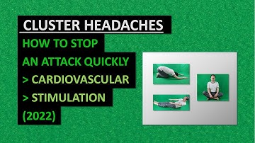 Cluster Headache Attacks - How to Stop Them Quickly (2022)