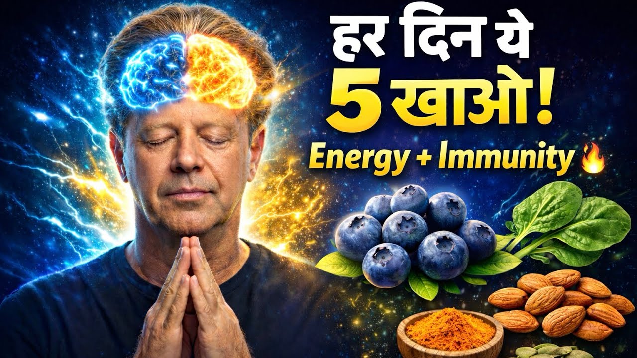Dr. Joe Dispenza: रोज़ाना ये 5 चीज़ें खाओ और 7 दिन में दिमाग की शक्ति 10x बढ़ाओ! 🧠🚀 (Secret Diet)