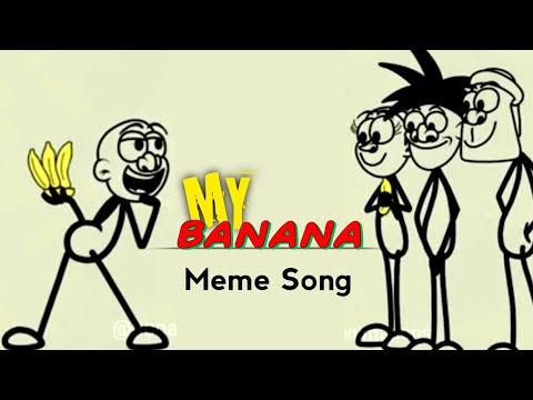 My Banana Song (Remix) | 4K Meme | Rico Animation x Music Zone | Best Funny Song | Banana Song 2023