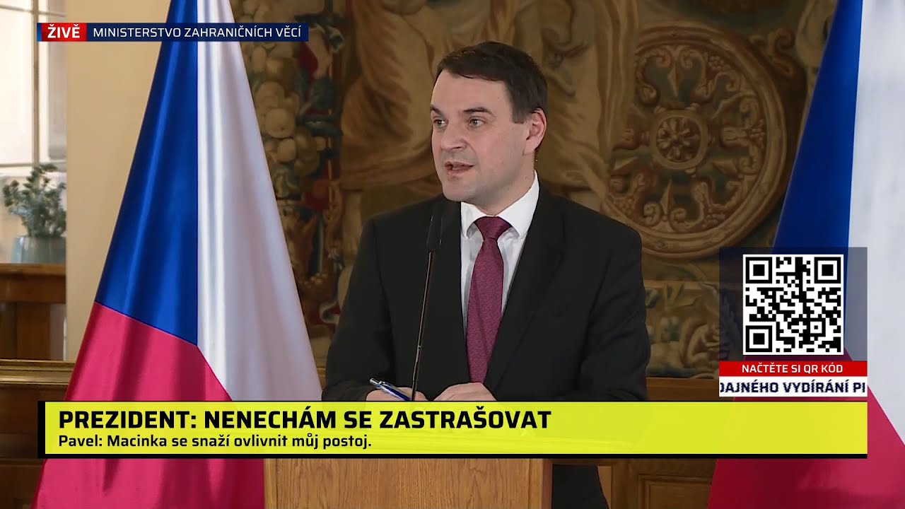 Macinka se omlouvat nehodlá: Pavla chce odstřihnout od jednání se šéfem NATO