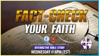 Fact-Check Your Faith | Wednesday Bible Study | May 13, 2026