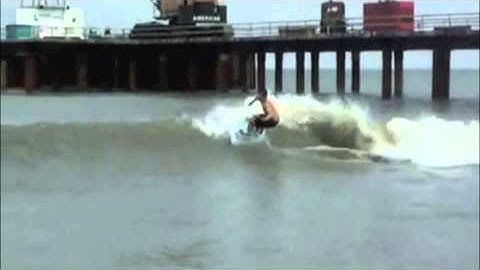 The Monkey Crawl Skim Boarding Technique