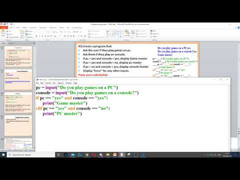 Task 45 - If statement