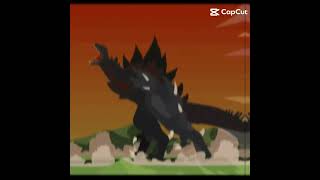 Minilla the grafted vs Hakaishin Godzilla I Made by @RUBYGONMECHGOJI @JimboCC