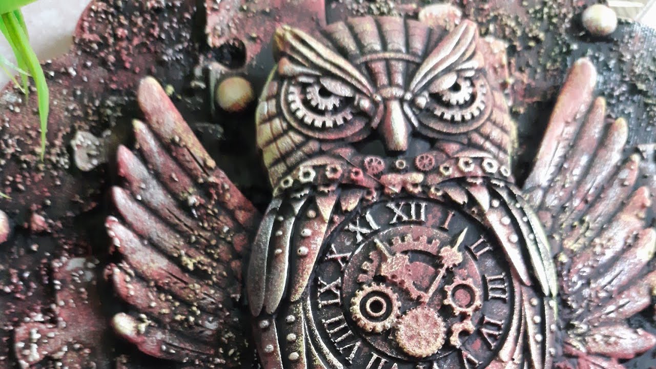 Mixed Media Altered Canvas || DIY ||  