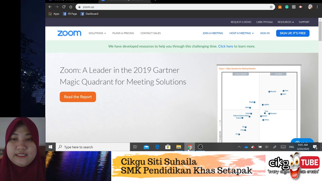 Tutorial Cara Share Screen Menggunakan Zoom 