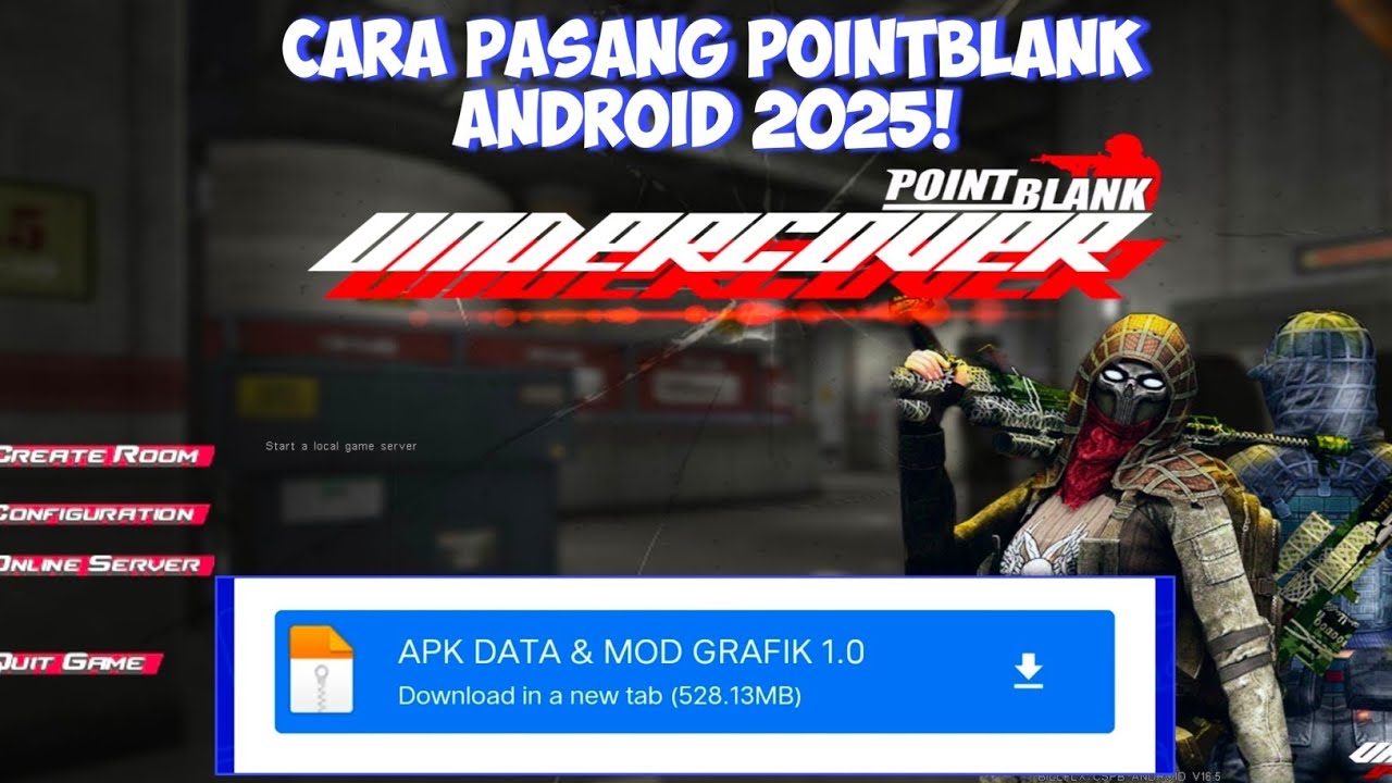 CARA PASANG POINTBLANK ANDROID TERBARU!!