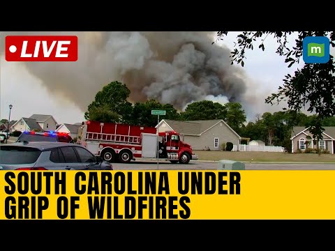 Live: Wildfires | South Carolina battle wildfires amid dry conditions and gusty winds | N18G Episode cover