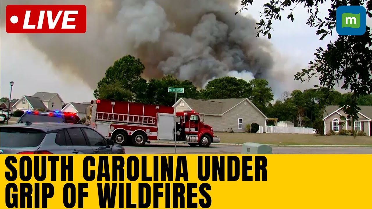 Live: Wildfires | South Carolina battle wildfires amid dry conditions ...