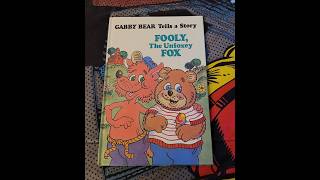 Gabby bear tells a story fooly the unfoxey fox 1985 book on tape