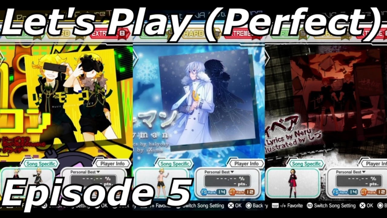Давайте сыграем (идеально) Project Diva Future Tone Эпизод 5