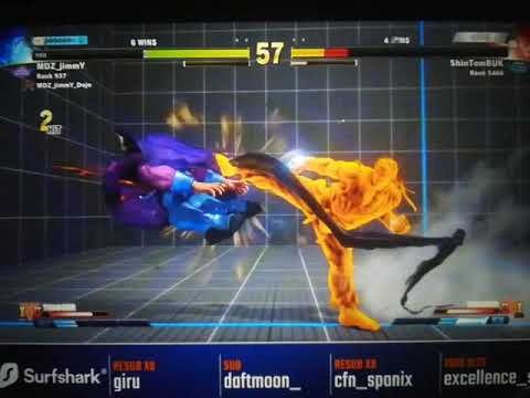 Ryu New c MK Buffer Season 5 Massive Damage Combo V Trigger 2 1 Bar For the KO!