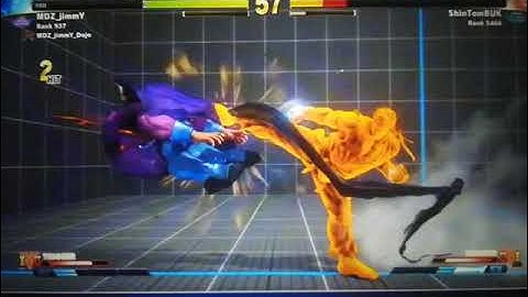 Ryu New c MK Buffer Season 5 Massive Damage Combo V Trigger 2 1 Bar For the KO!