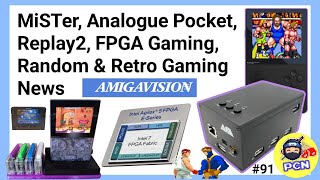 MiSTer, Analogue Pocket, Replay2, FPGA Gaming, Random & Retro Gaming News (ep91)