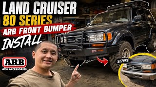 LAND CRUISER 80 SERIES | ARB FRONT BUMPER INSTALL