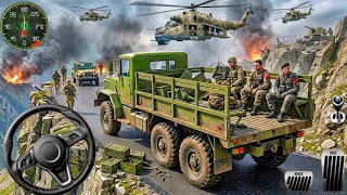 US Army Truck Driving Simulator Drive - US Offroad Army Truck Driving 3D 2026 - Andriod Gameplay screenshot 3